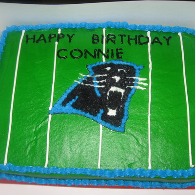 Panthers Birthday Cake