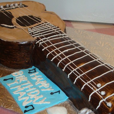 Guitar Cake