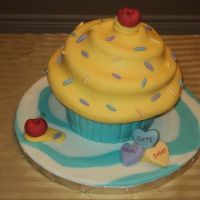 Giant Cupcake Andrea Sullivan Class