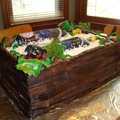 Wine Box Cake