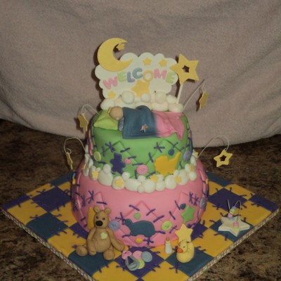 Baby Shower Cake - Andrea Sullivan