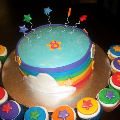 Rainbow Cake