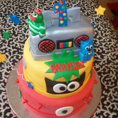 Yo Gabba Gabba Cake!