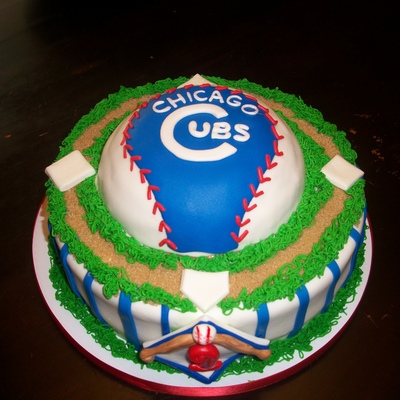 Chicago Cubs Cake