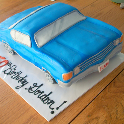 1972 Chevy Malibu Cake