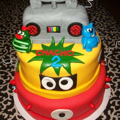 Yo Gabba Gabba Cake