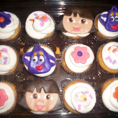 Dora Cupcakes