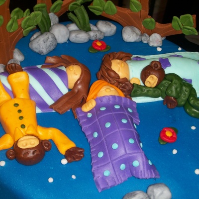 Night At The Zoo Cake