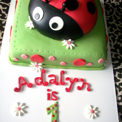 Ladybug Cake