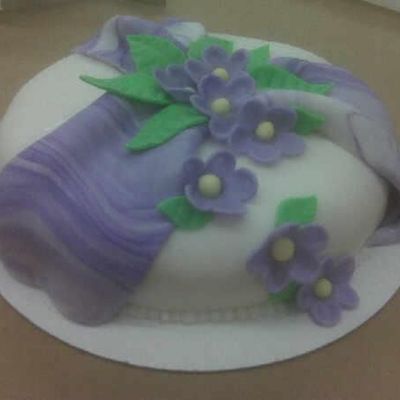 First Fondant Cake