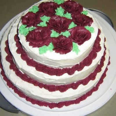 Mock Wedding Cake