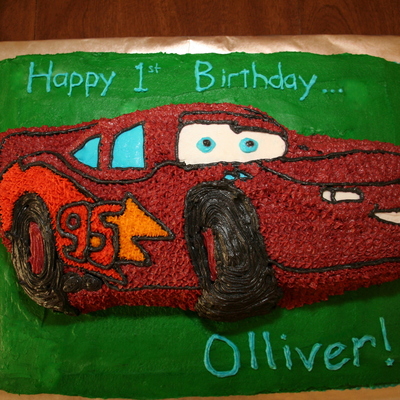 Cars Birthday Cake #2
