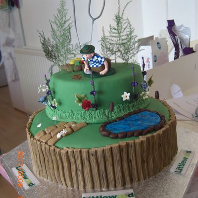 Garden Birthday Cake