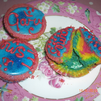 Rainbow Cupcakes!