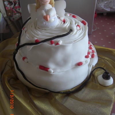 Bandage Hospital Angel Cake