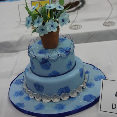 Asian Stringwork Wedding Cake