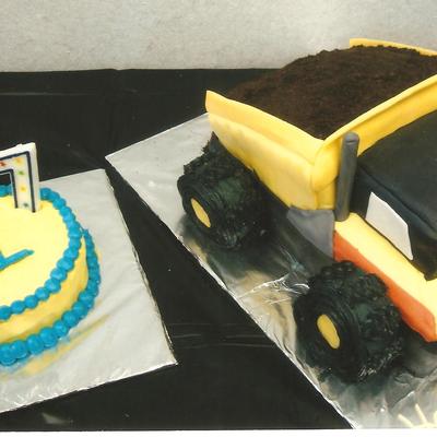 Dump Truck Cake