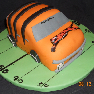 Bengals Tailgate Groom Cake