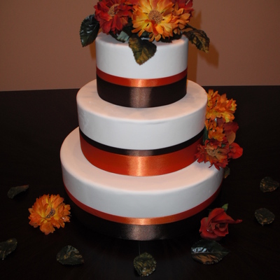 Autumn Wedding Cake
