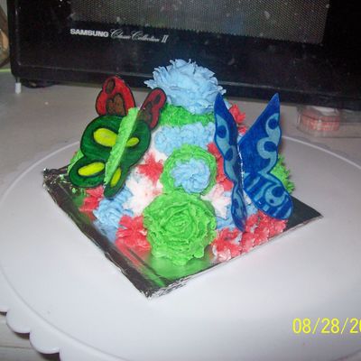 Flower Garden Cupcake