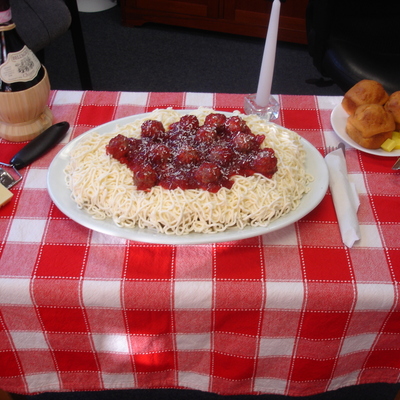 Meatball And Spaghetti