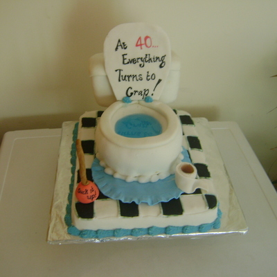 Toilet Cake!