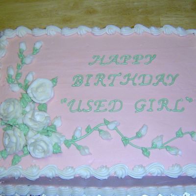 Birthday With Rose Spray