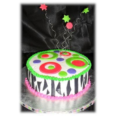 Polka Dot With Zebra Stripes