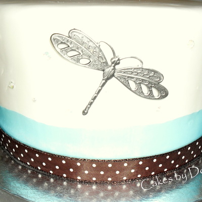 Dragonfly Cake