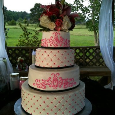 Whitney's Wedding Cake