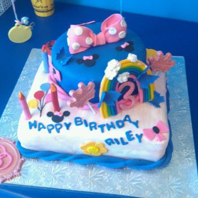 Mickey Mouse Birthday Cake