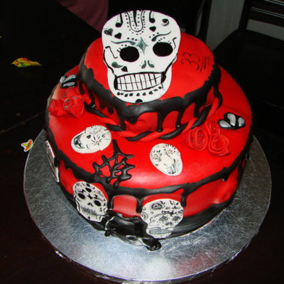 Dawn Of The Dead Birthday Cake