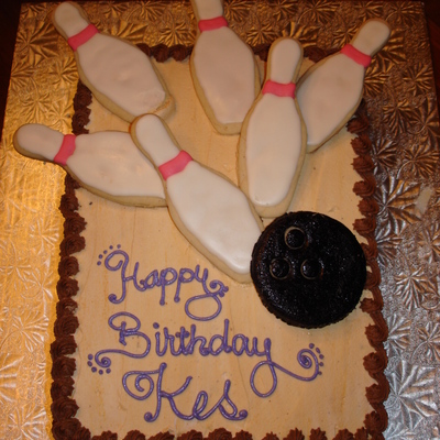 Bowling Party Cake