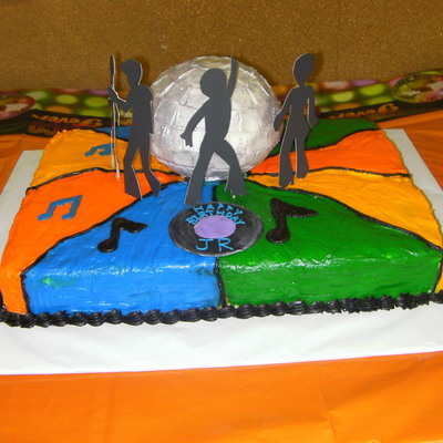 Disco Ball Cake