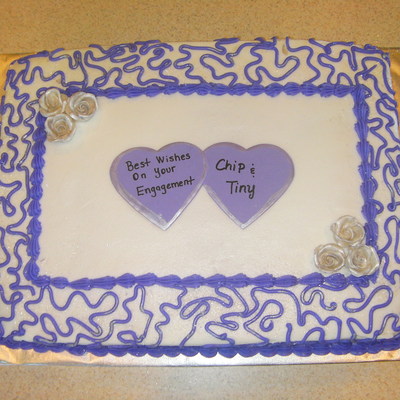 Engagement Cake