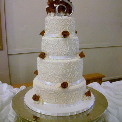 4-Tier Wedding Cake