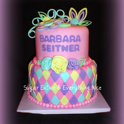 Butter Pecan Birthday Cake