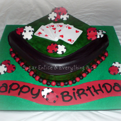 My-My-My-My My, My Poker Cake