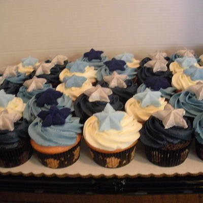 Star Graduation Cupcakes