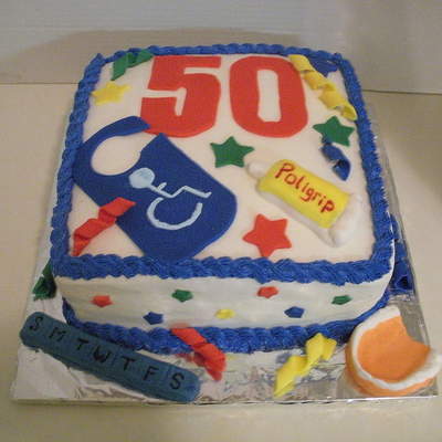 50Th Birthday Cake