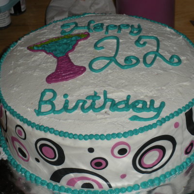 22Nd Birthday Cake