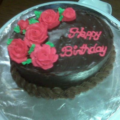 Chocolate Ganace W/ Roses