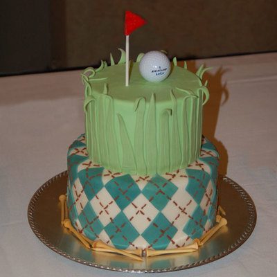 Golf Groom's Cake
