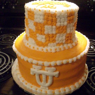 University Of Tennessee 80Th Birthday Cake