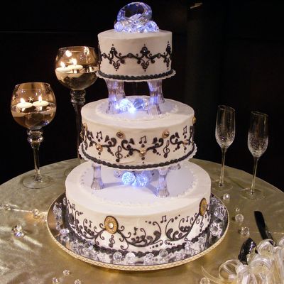 Rhinestones & Music Notes