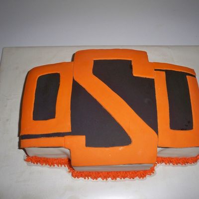 Oklahoma State Cake