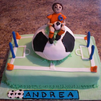 Soccer Ball Cake