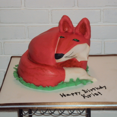 Red Fox Tavern Birthday Cake