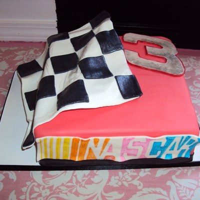 Nascar Earnhardt Cake