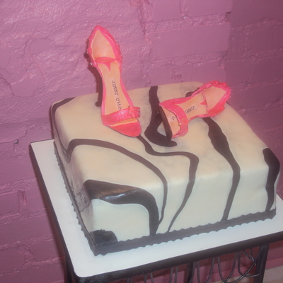 Pink Studded Jimmy Choo